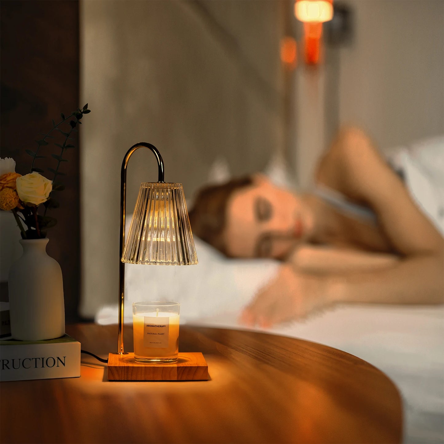 Candle Lamp Warmer With Timer Dimmer, House Warming Gifts New Home Decor Aesthetic, Gifts For Women For Hous