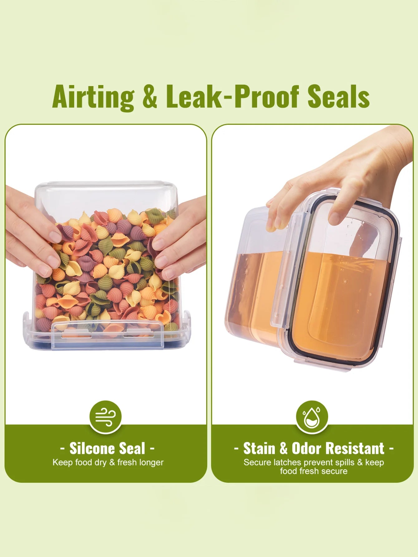 10pcs kitchen gadgets - perfect for organizing and storing dry goods - includes labels, labeling and dishwasher safe