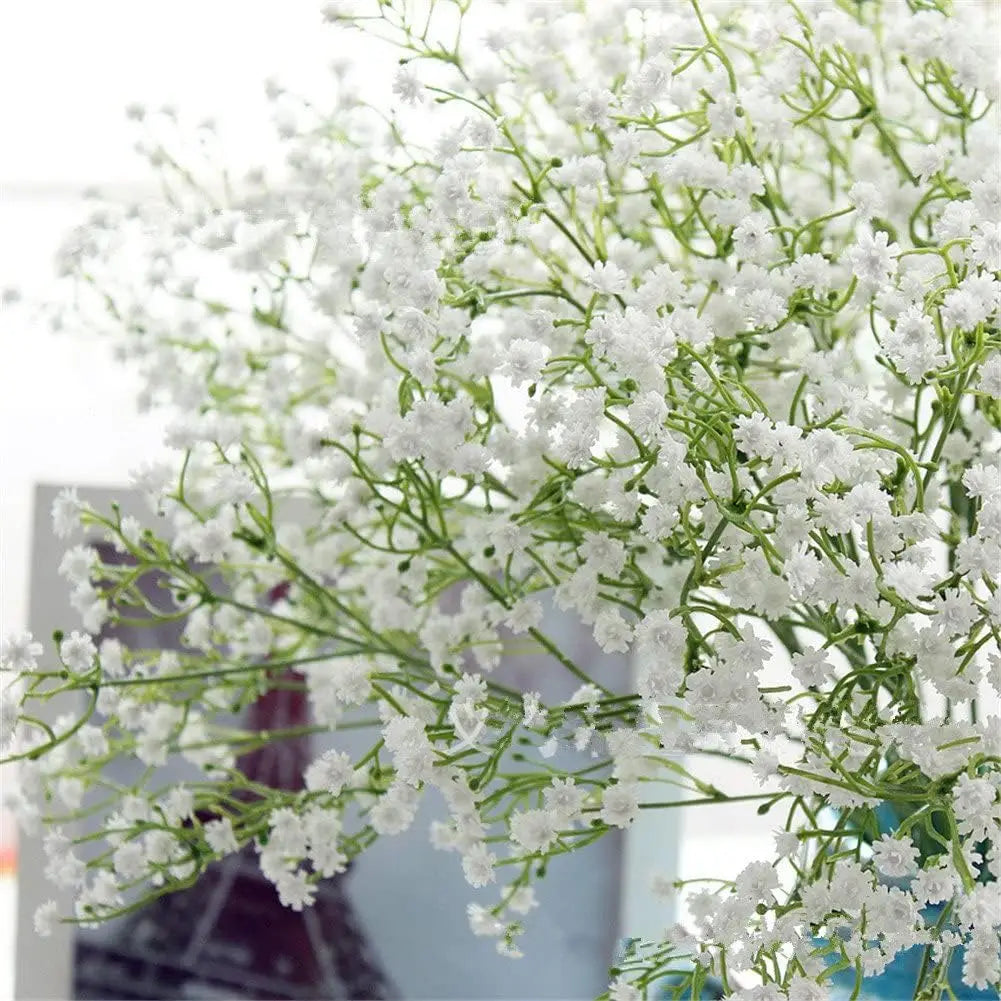 Artificial Flowers 12Pcs 21 Baby Breath/Gypsophila Fake Silk Plants