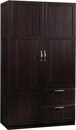 Dressing Table Wardrobe Closet with Doors Large Cabinet with Shelves, Organizer Cabinet Dresser for Bedroom