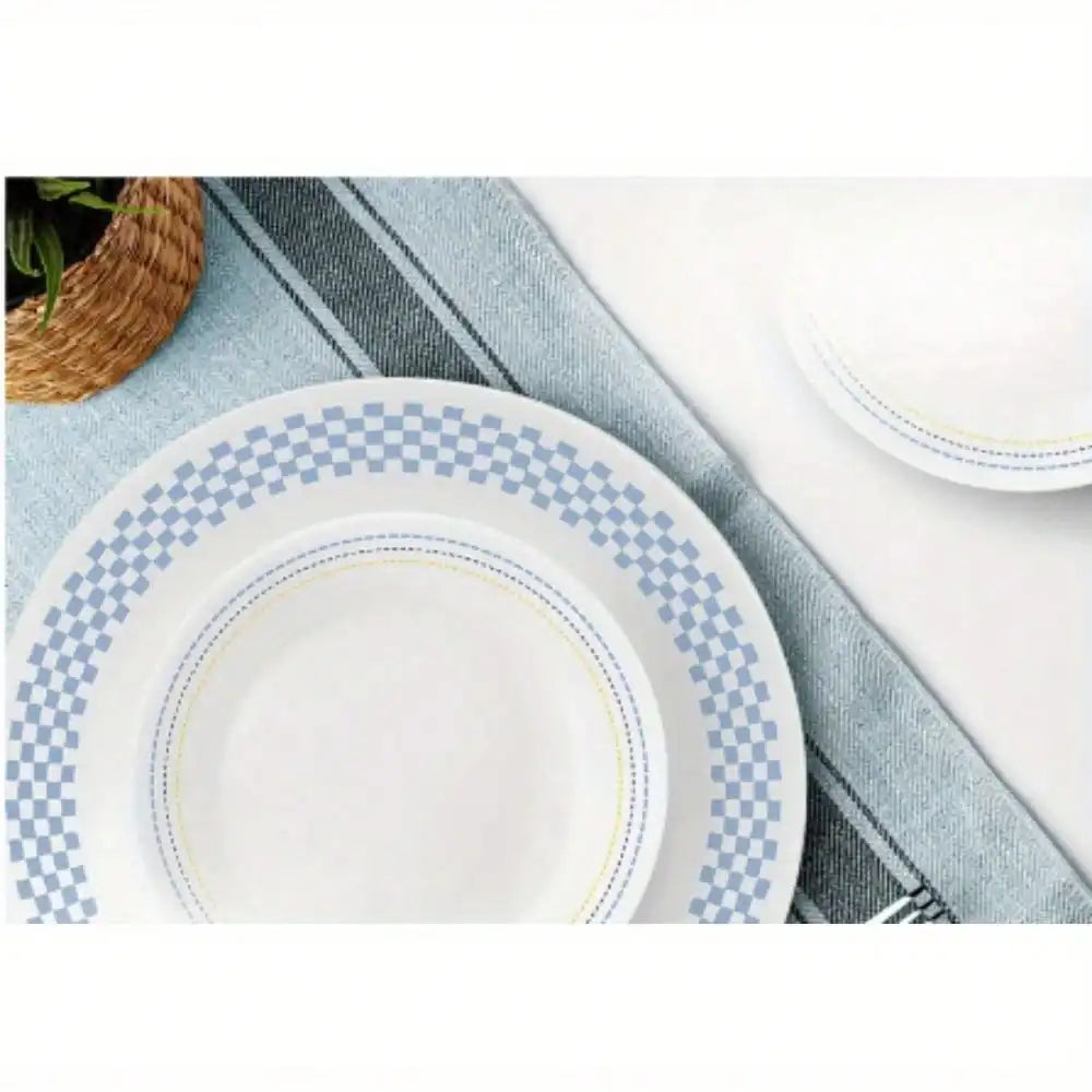 2-Pc Dinnerware Set, Serves 4, suitable for friends gathering, birthday party, family dinner, suitable for housewarming gift