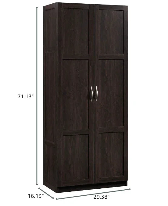 Dressing Table Wardrobe Closet with Doors Large Cabinet with Shelves, Organizer Cabinet Dresser for Bedroom
