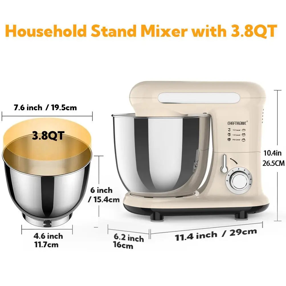 1pc Stand Mixer, Tilt-head Mixers, Kitchen Electric Dough Mixer