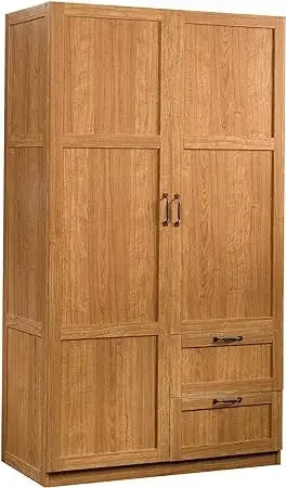 Dressing Table Wardrobe Closet with Doors Large Cabinet with Shelves, Organizer Cabinet Dresser for Bedroom