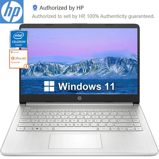 HP Newest 14" Business Laptop, Up to16GB RAM,384GB Storage