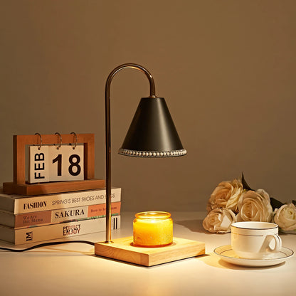 Candle Warmer Lamp With Timer, Wax Melt Warmer Electric Candle Warmer Light, Modern Vintage Mothers Day Gifts For Mom