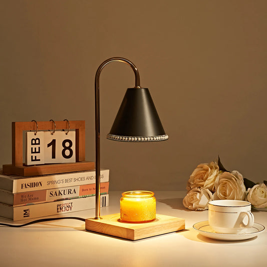 Candle Warmer Lamp With Timer, Wax Melt Warmer Electric Candle Warmer Light, Modern Vintage Mothers Day Gifts For Mom