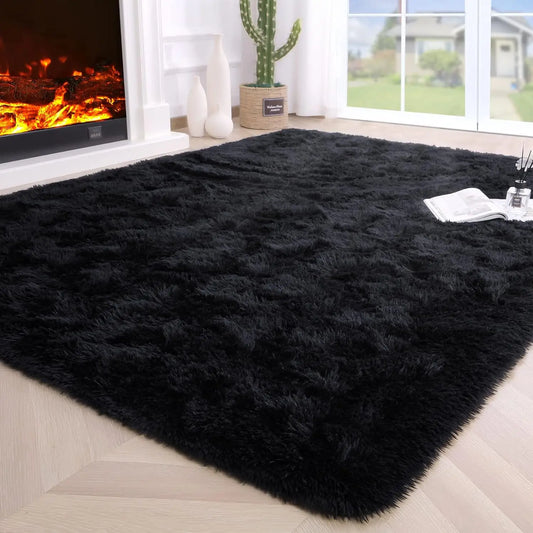 Fluffy Fuzzy Area Rugs