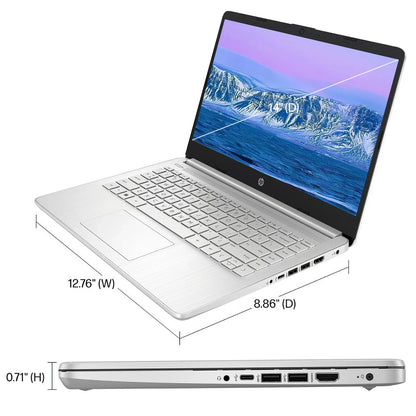 HP Newest 14" Business Laptop, Up to16GB RAM,384GB Storage