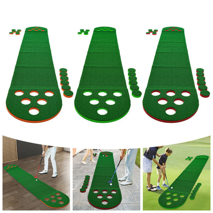 Mini Golf Course Putter with Hole Training