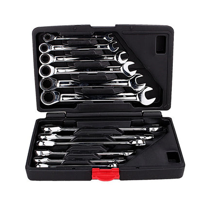 Fixed Spanners Ratchet Wrench Hand Tool Set