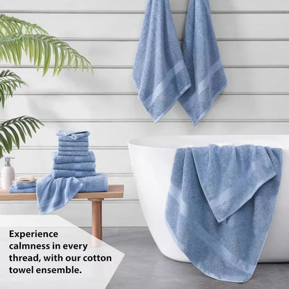 100% Cotton 16 Piece Bath Towels