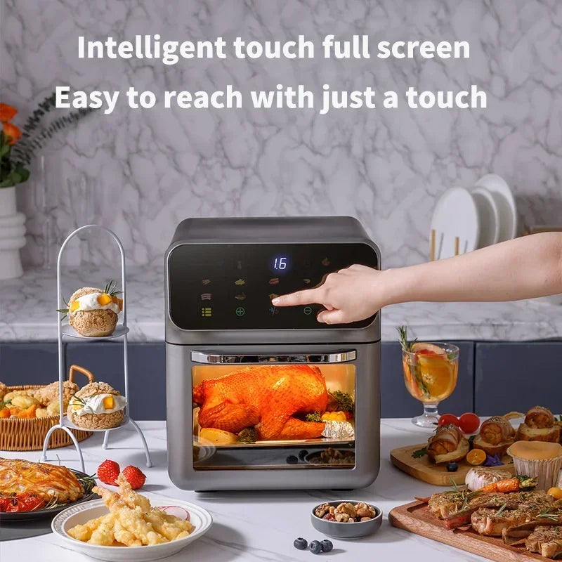 Electric Air Fryer Large Capacity Convection Oven, Deep Fryer