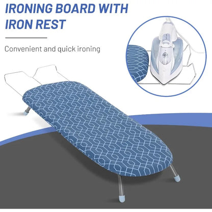 Tabletop Ironing Board with Iron Rest