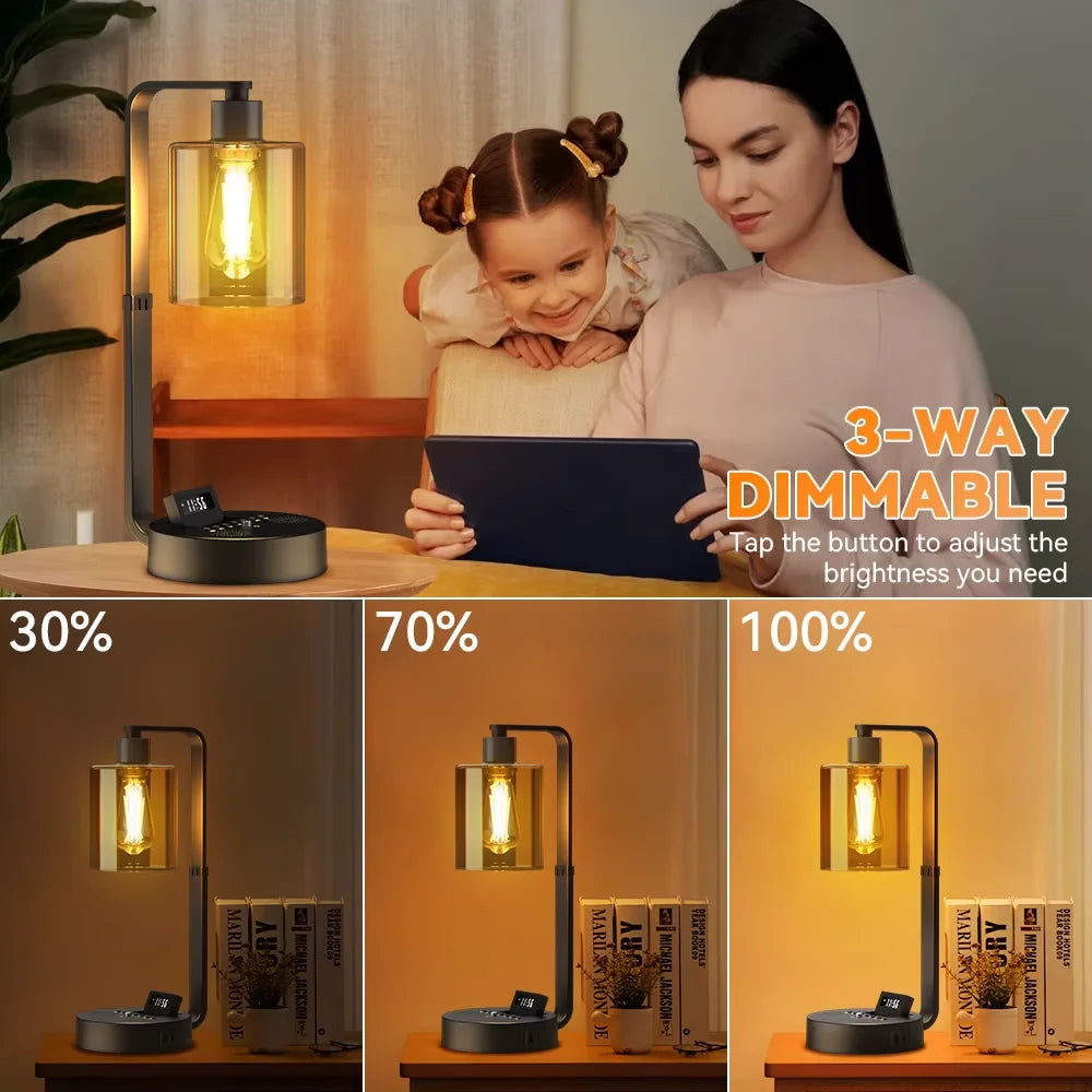 LED Table Lamp Dimmable Desk Lamp Touch Night