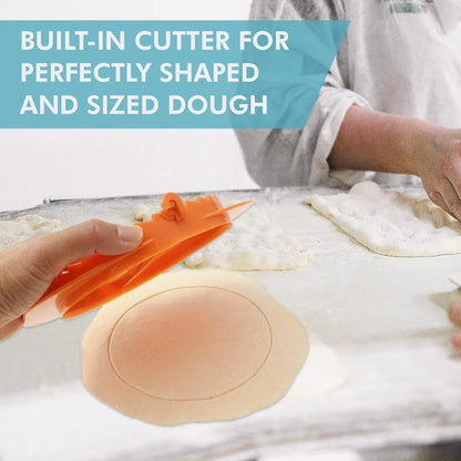 A set of 3 side press - plastic pastry formers and empanadas with crimped shell edges - kitchen tools