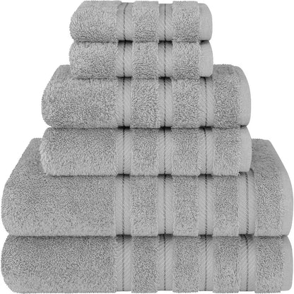 100% Cotton Luxury 6 Piece Towel Set