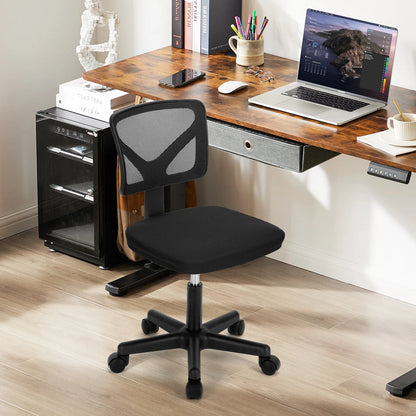 Armless Mesh Office Chair