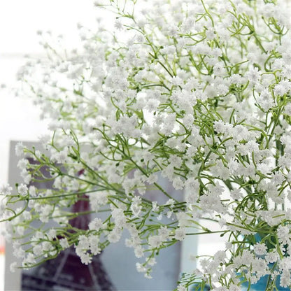 Artificial Flowers 12Pcs 21 Baby Breath/Gypsophila Fake Silk Plants