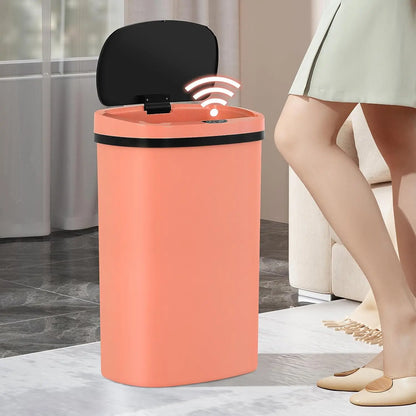 Automatic Touch Free 13-Gallon Kitchen Trash Can Automatic Touch Free