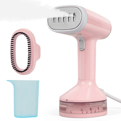 1500W Portable Travel Garment Steamer for Clothes,1500W Portable Handheld,Steam Iron,Fabric Wrinkles Remover,15s Fast Heat-up