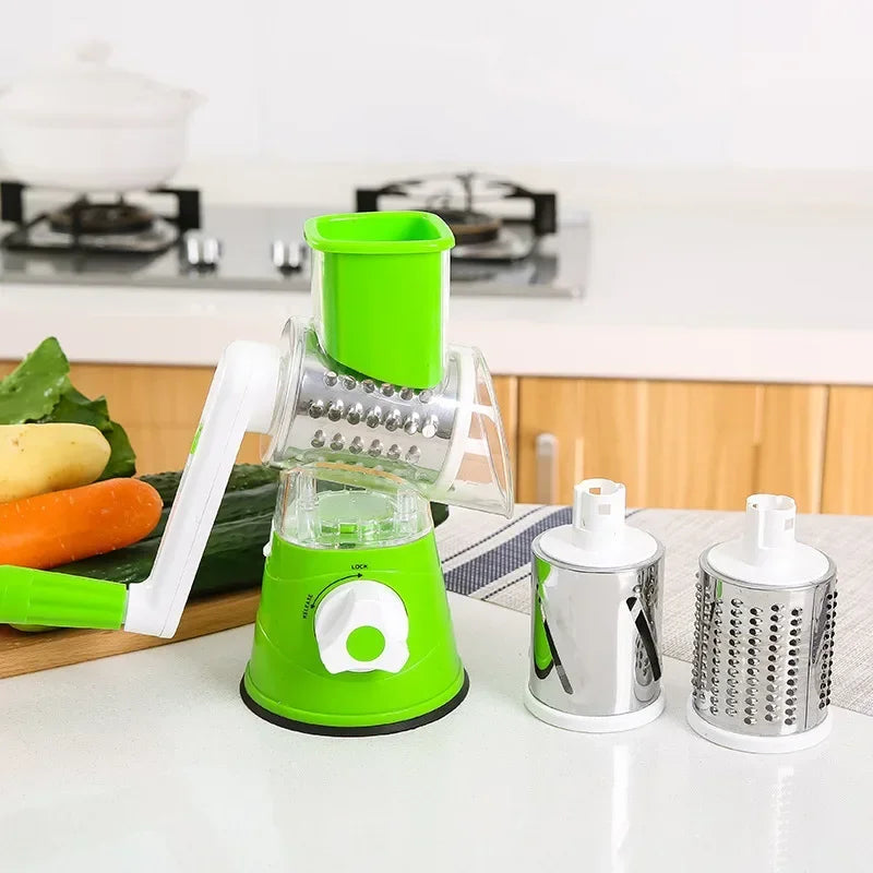 Manual Rotary Vegetable Grater Chopper