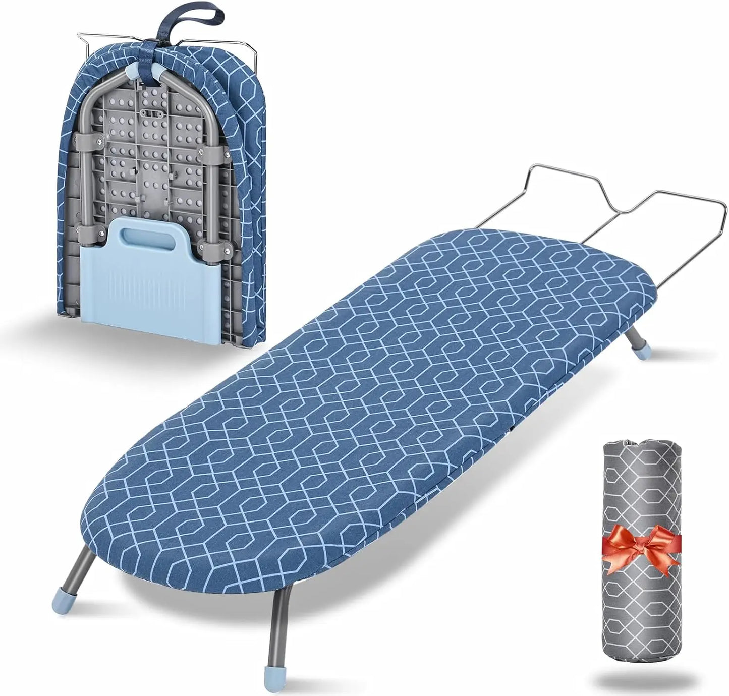 Tabletop Ironing Board with Iron Rest