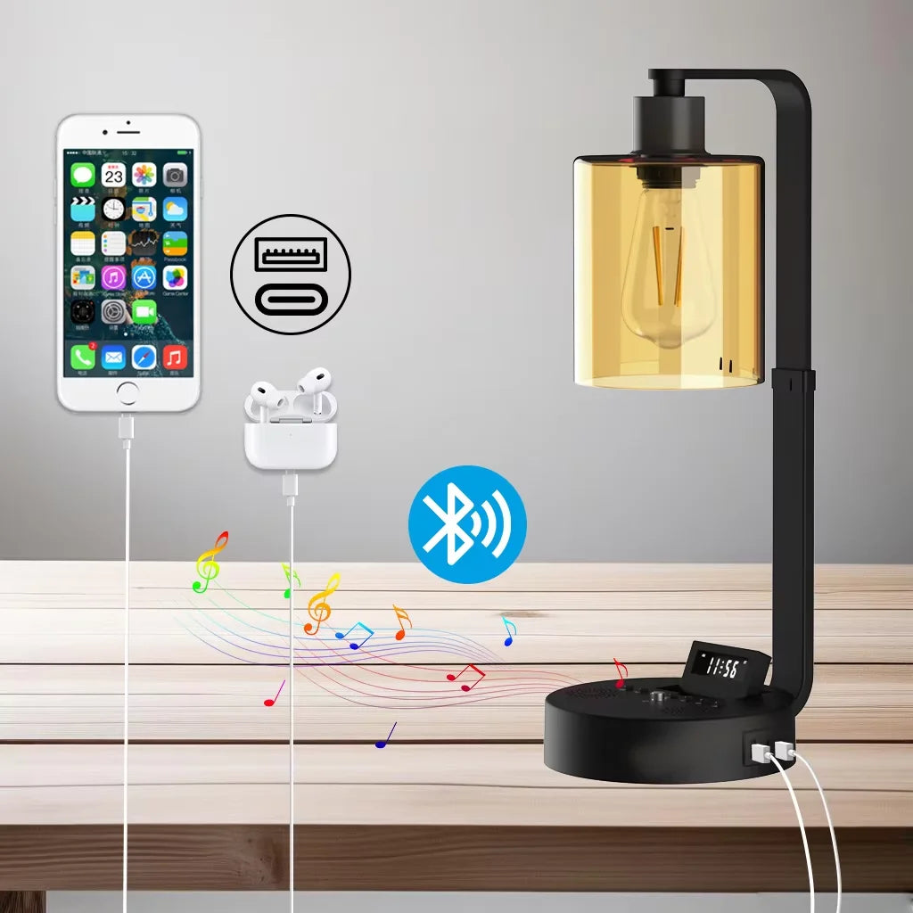 LED Table Lamp Dimmable Desk Lamp Touch Night