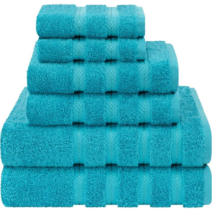 100% Cotton Luxury 6 Piece Towel Set