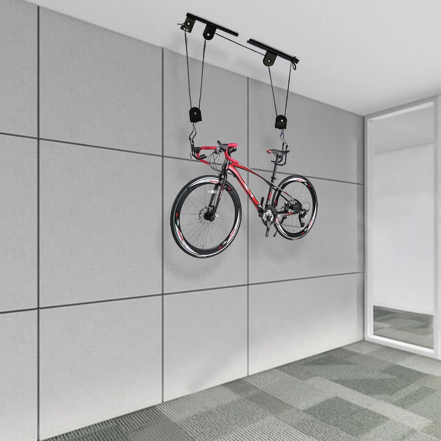 Set Of Bike Hangers for Garage Storage