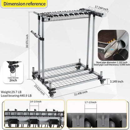 Mobile Garden Tool Organizer