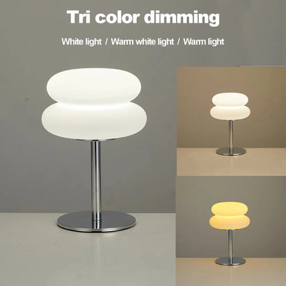 Tri Color Dimming Table Lamp USB plug