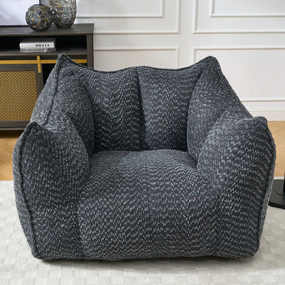 47" Bean Bag Chairs Large Bean Bag Couch for Adults Stuffed Sofa Chair