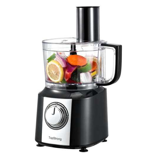 6 in1 800W Black Food Processor