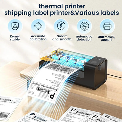 Thermal-Label-Printer-Shipping Label Printer for Small Business