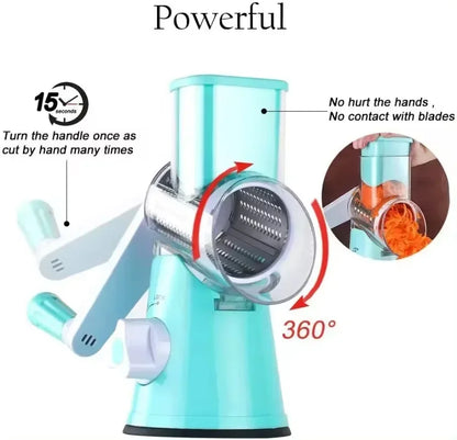 Manual Rotary Vegetable Grater Chopper