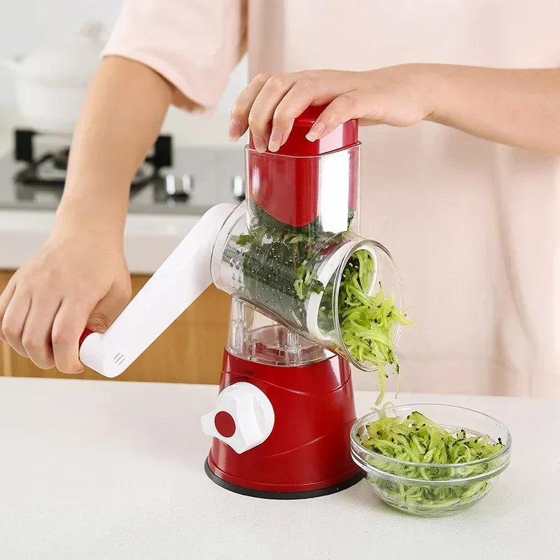 Manual Rotary Vegetable Grater Chopper