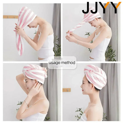 Microfiber Drying Wrap Towel Set