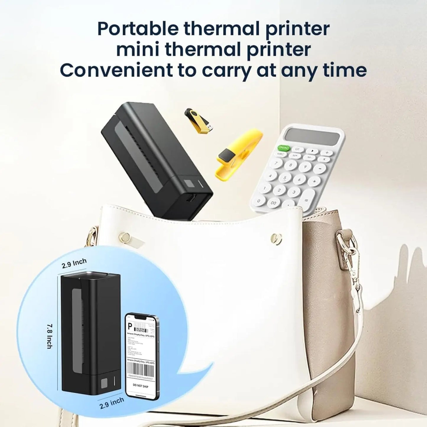 Thermal-Label-Printer-Shipping Label Printer for Small Business