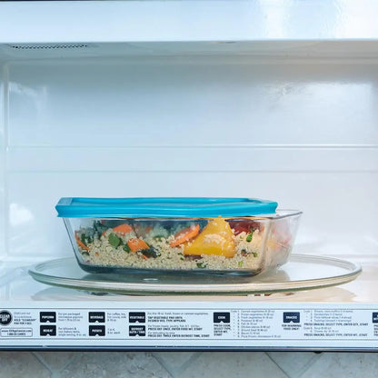 Clear Glass Food Storage Set 20-Piece Bake and Store Kit Leak-Free BPA-Free  Kitchen Containers Microwave Safe Dishwasher Safe