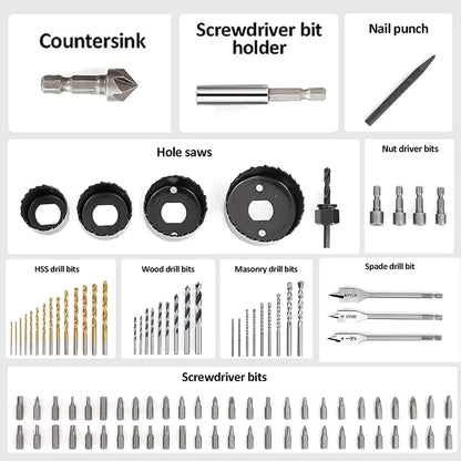 Combination Drill Bit Set,