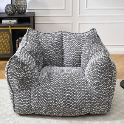 47" Bean Bag Chairs Large Bean Bag Couch for Adults Stuffed Sofa Chair