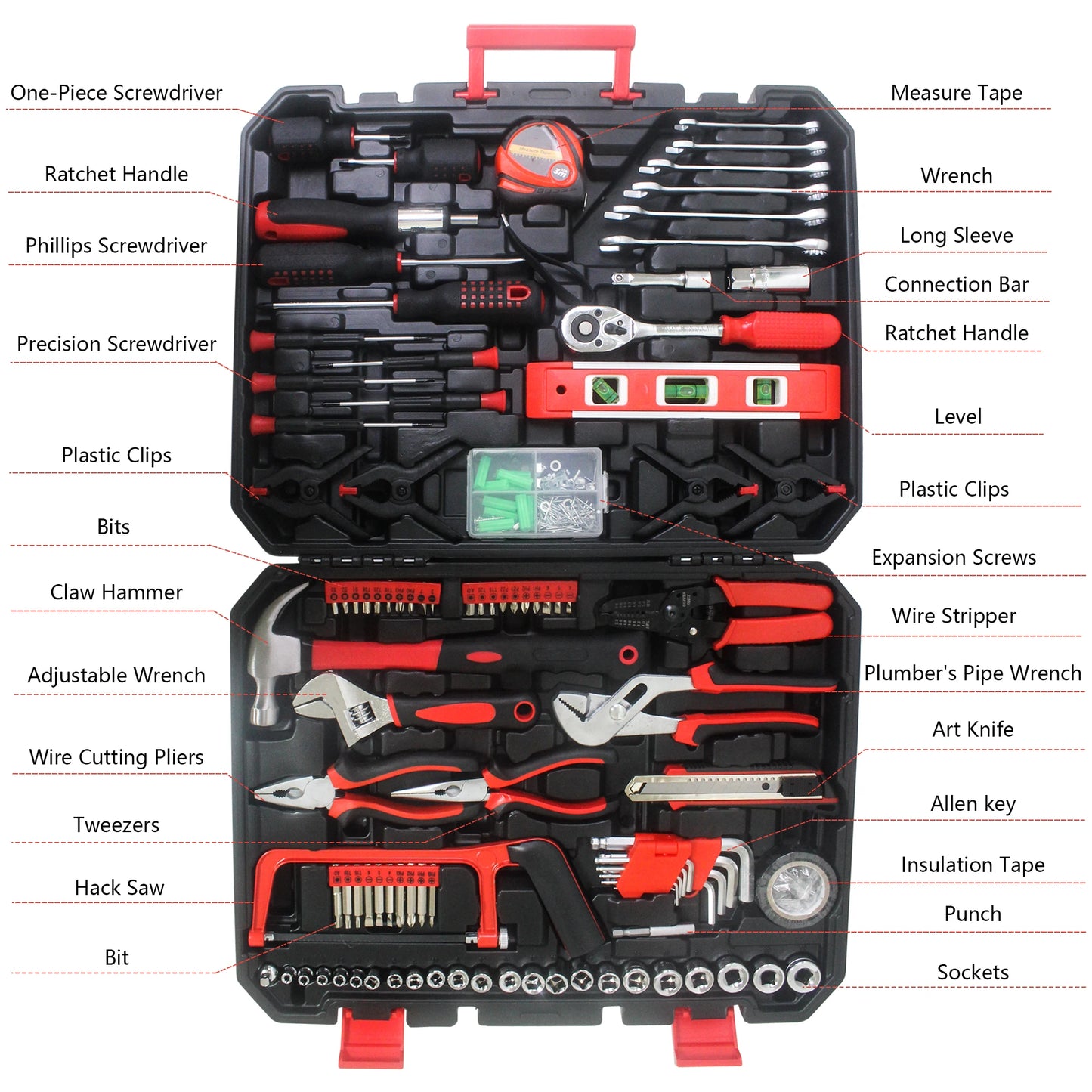 238Pcs toolbox set