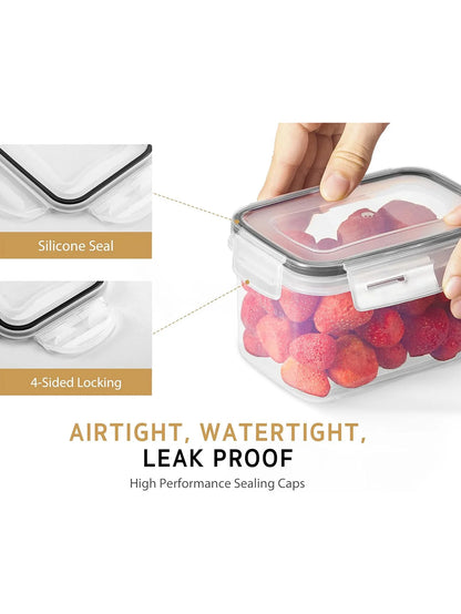 3pcs kitchen gadgets,Food storage containers with LIDS, kitchen pantry organization and storage, dry food