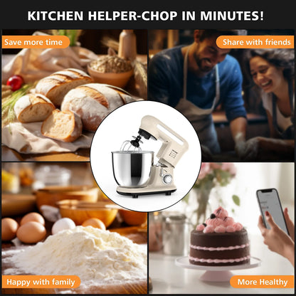 1pc Stand Mixer, Tilt-head Mixers, Kitchen Electric Dough Mixer