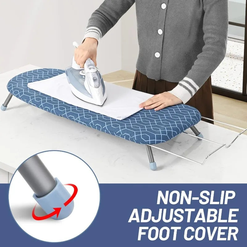 Tabletop Ironing Board with Iron Rest