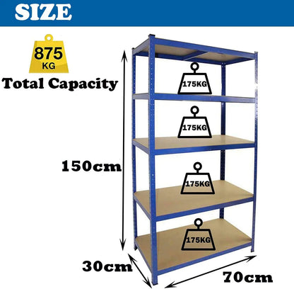 Metal Shelves Storage Boltless Rack