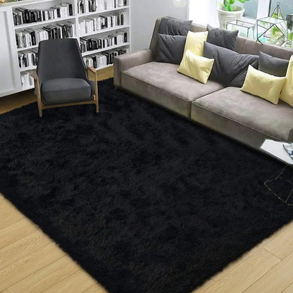 Fluffy Fuzzy Area Rugs