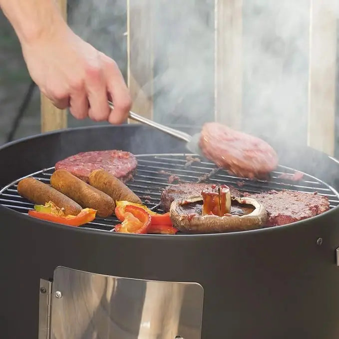 Heavy Duty Steel Charcoal Smoker